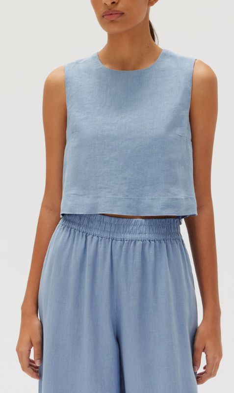 Assembly Label | Nilsa Top - Pool sold by Sister & Co product image thumbnail 5