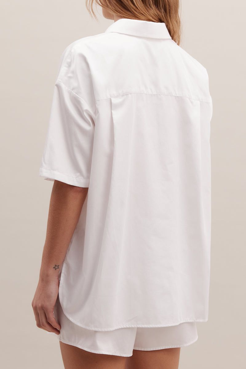 Rebe | Leisure Shirt Cotton - White sold by Sister & Co product image thumbnail 3