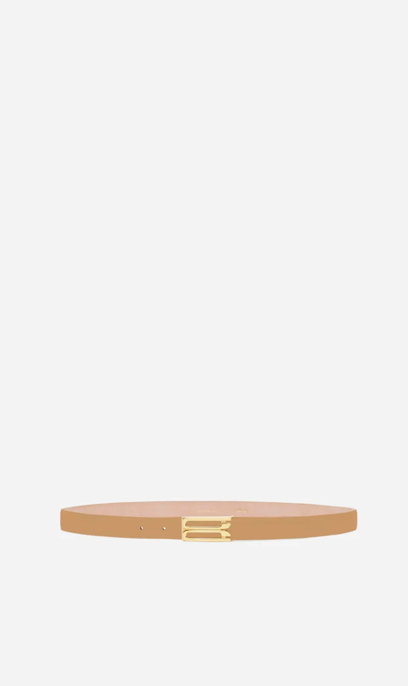 Victoria Beckham | Regular Frame Belt - Camel sold by Sisters & Co