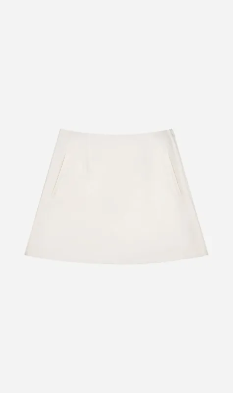 Rebe | Mini Skirt - Ivory sold by Sister & Co