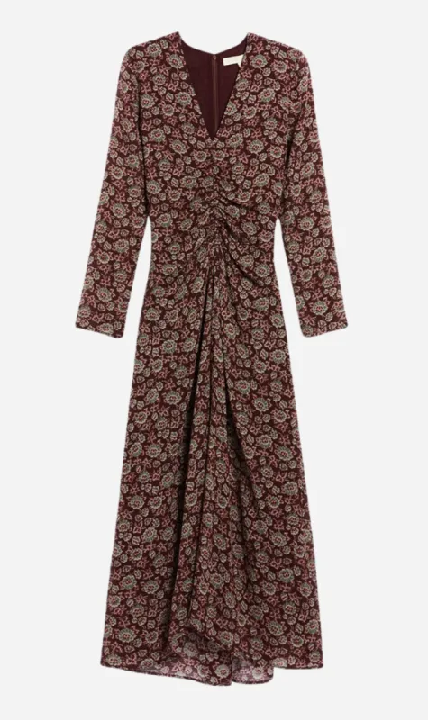 Vanessa Bruno | Biba Dress - Brown sold by Sister & Co