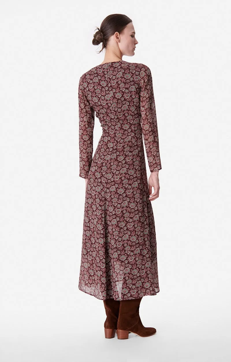 Vanessa Bruno | Biba Dress - Brown sold by Sister & Co product image thumbnail 4