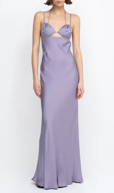 Bec + Bridge | Kai Strappy Maxi Dress - Ash Lilac sold by Sister & Co
