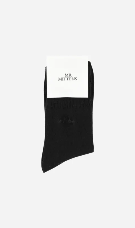 Mr Mittens | Logo Socks - Black sold by Sister & Co