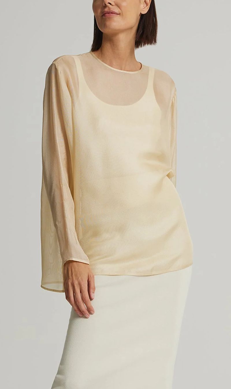Jac + Jack | Estelle Shirt - Camomile sold by Sister & Co