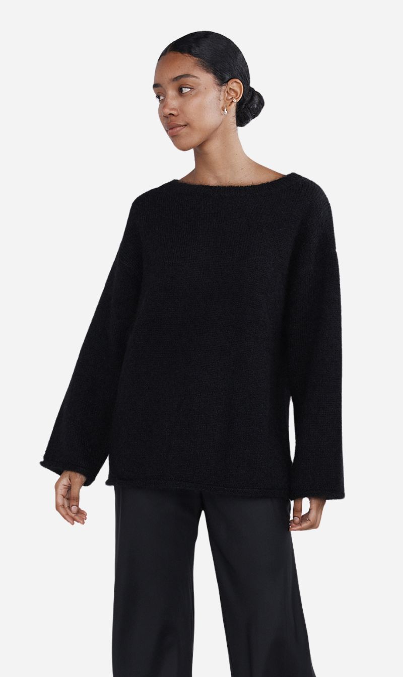 Marle | Maye Jumper - Black sold by Sister & Co