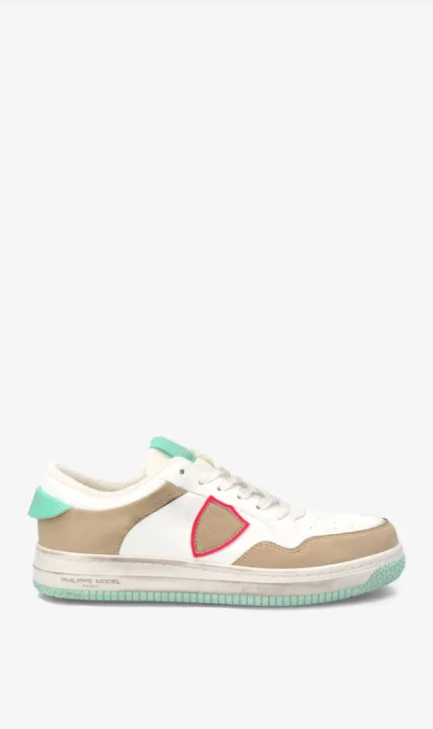 Philippe Model | Lyon Low - Mixage Blanc Eau sold by Sister & Co