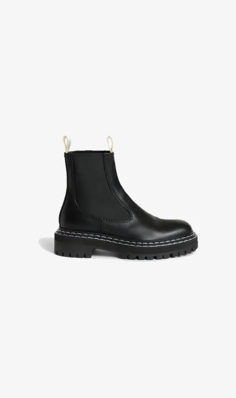 Proenza Schouler | Lug Sole Chelsea Boot - Black sold by Sister & Co