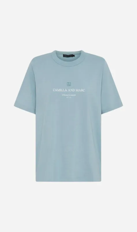 Camilla and Marc | Alyna Tee - Light Eucalyptus Green sold by Sister & Co