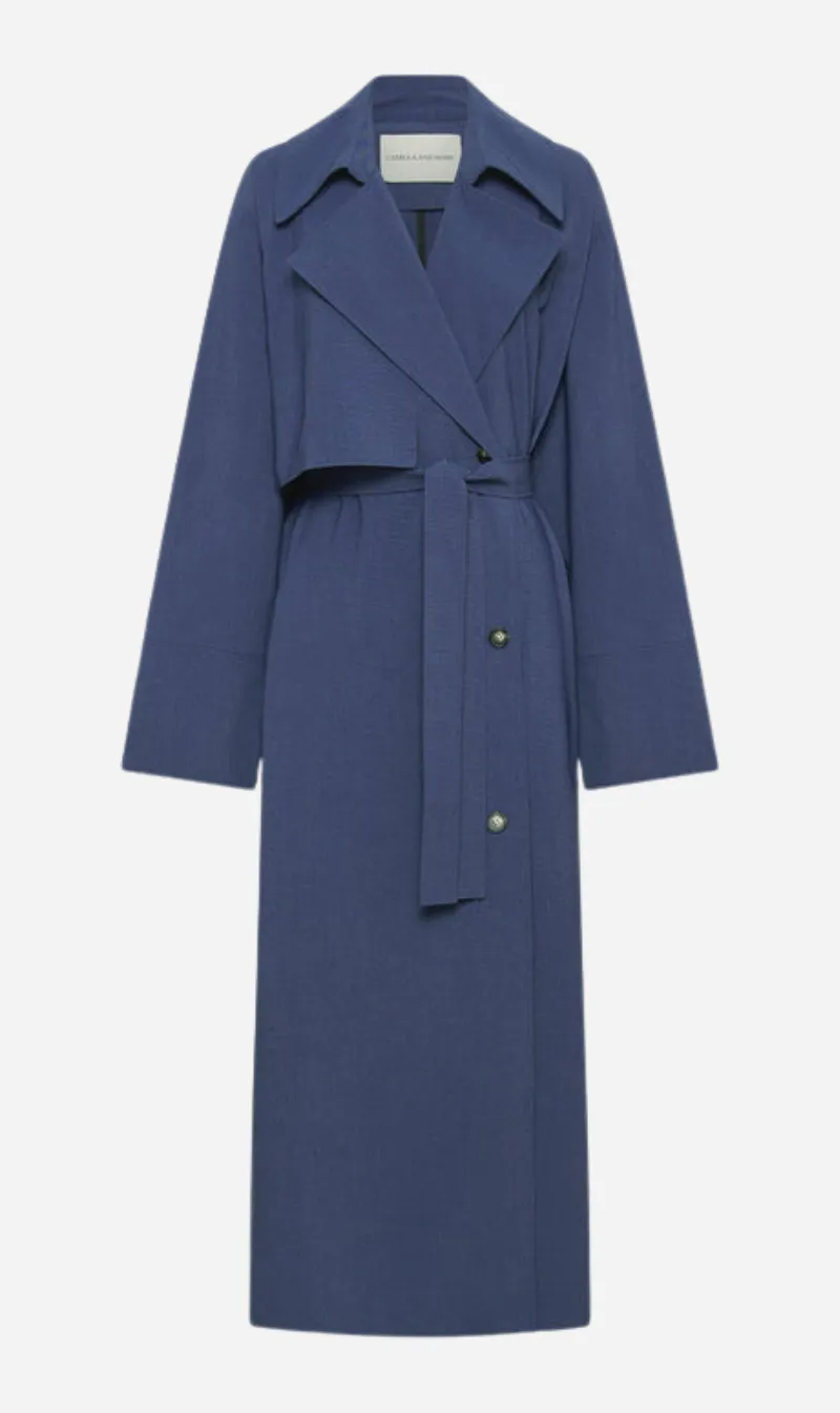 Camilla And Marc | Haze Shirt Dress - Blue sold by Sister & Co