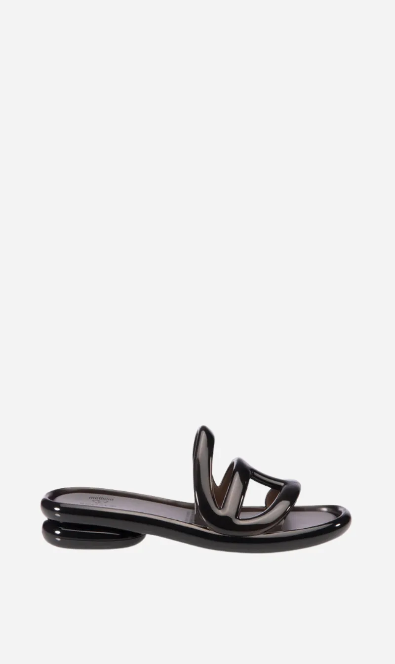 Melissa x Telfar | Jelly Slide - Black sold by Sisters & Co