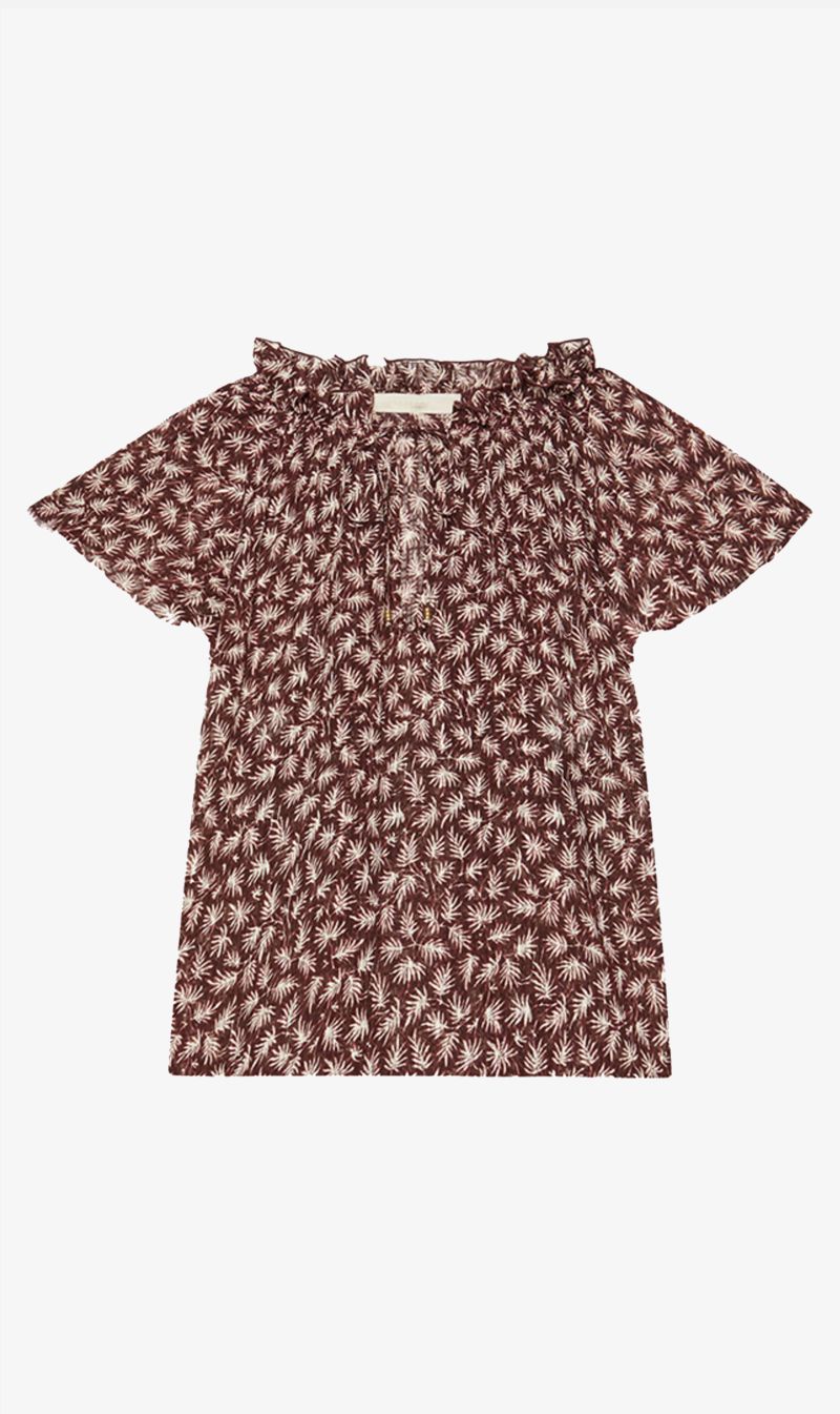 Vanessa Bruno | Ava Blouse - Cacao sold by Sister & Co