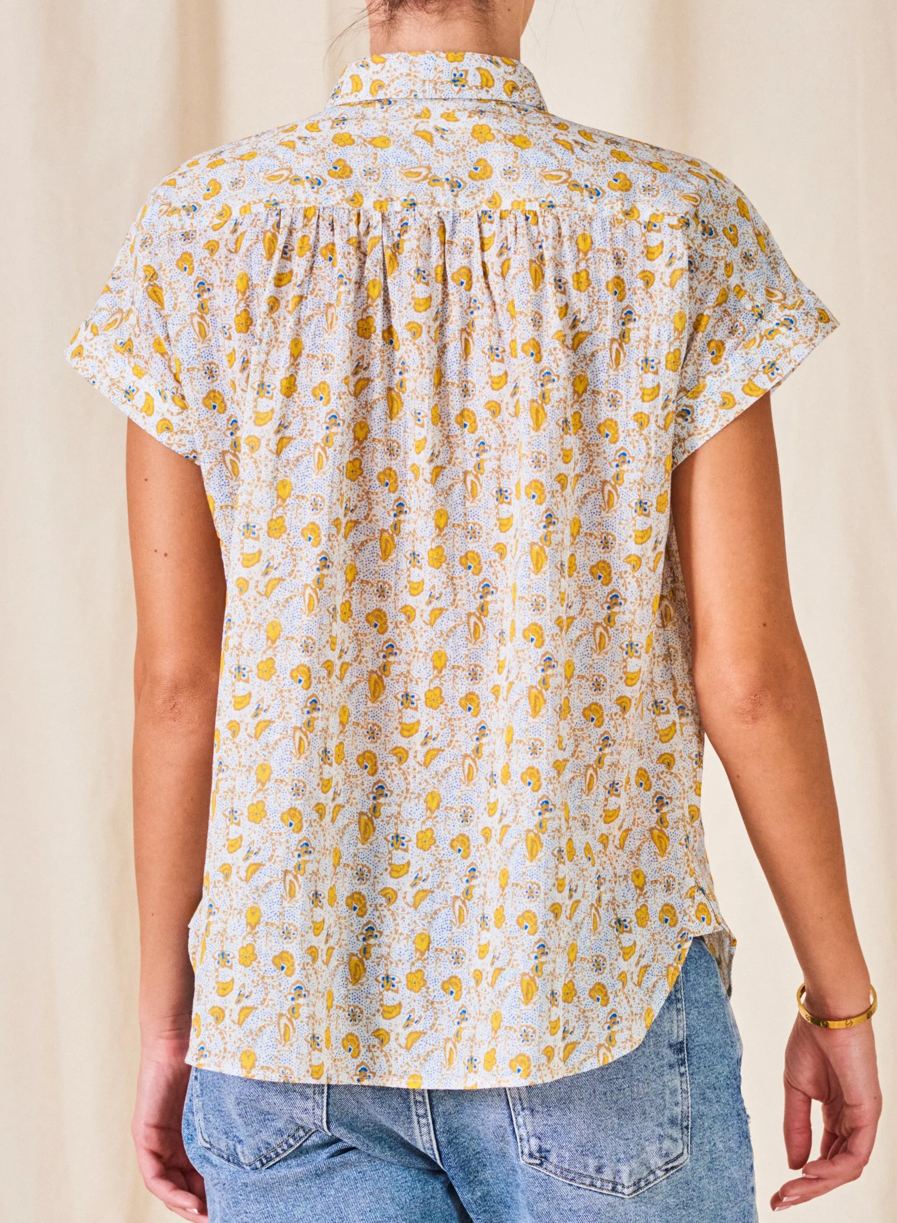 M.A.B.E | Astra Print S/s Top - Multi sold by Sister & Co product image thumbnail 5