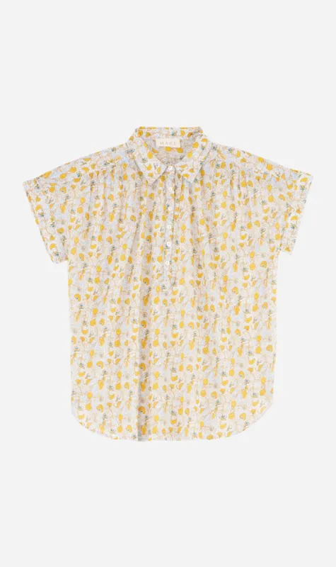 M.A.B.E | Astra Print S/s Top - Multi sold by Sister & Co