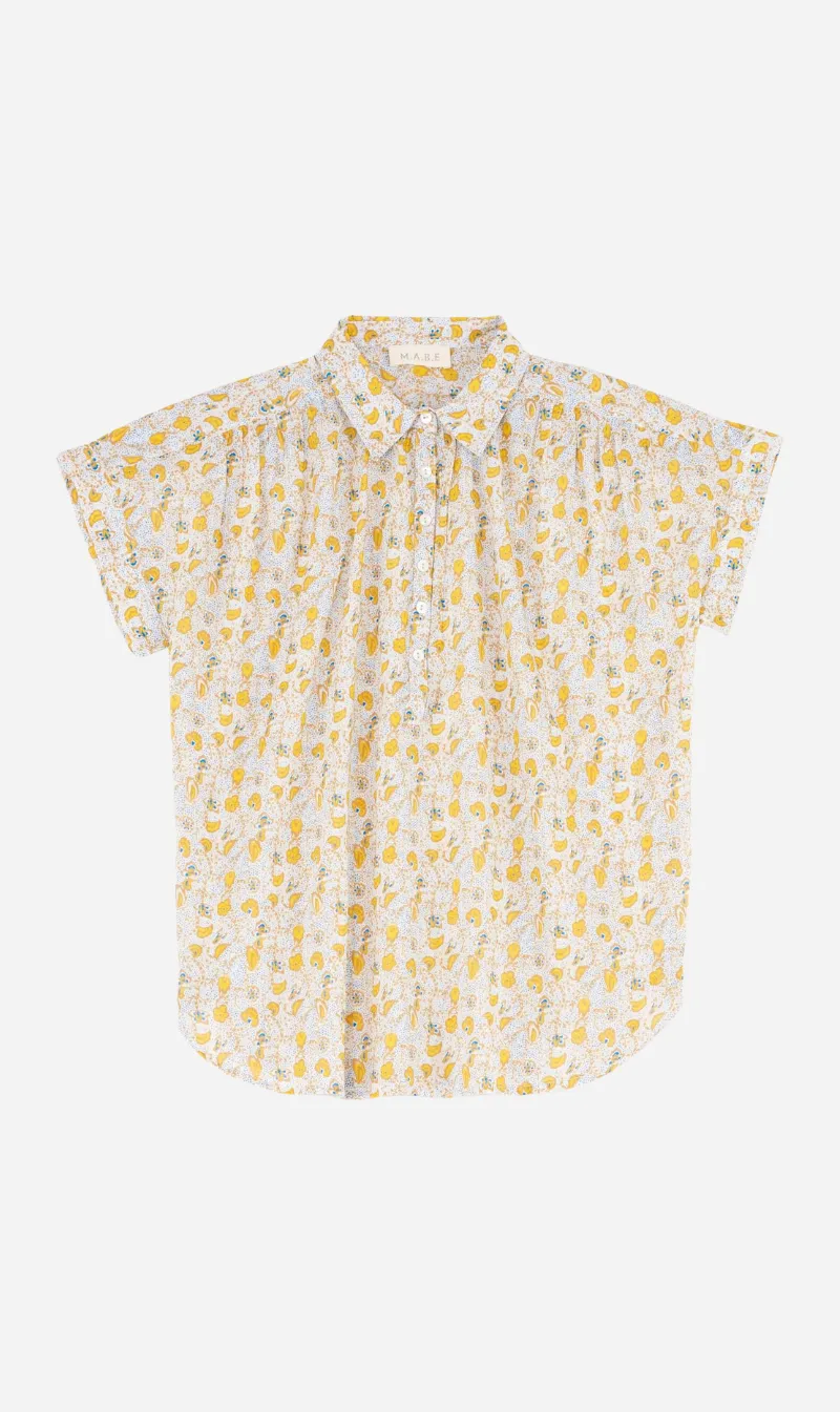 M.A.B.E | Astra Print S/s Top - Multi sold by Sister & Co