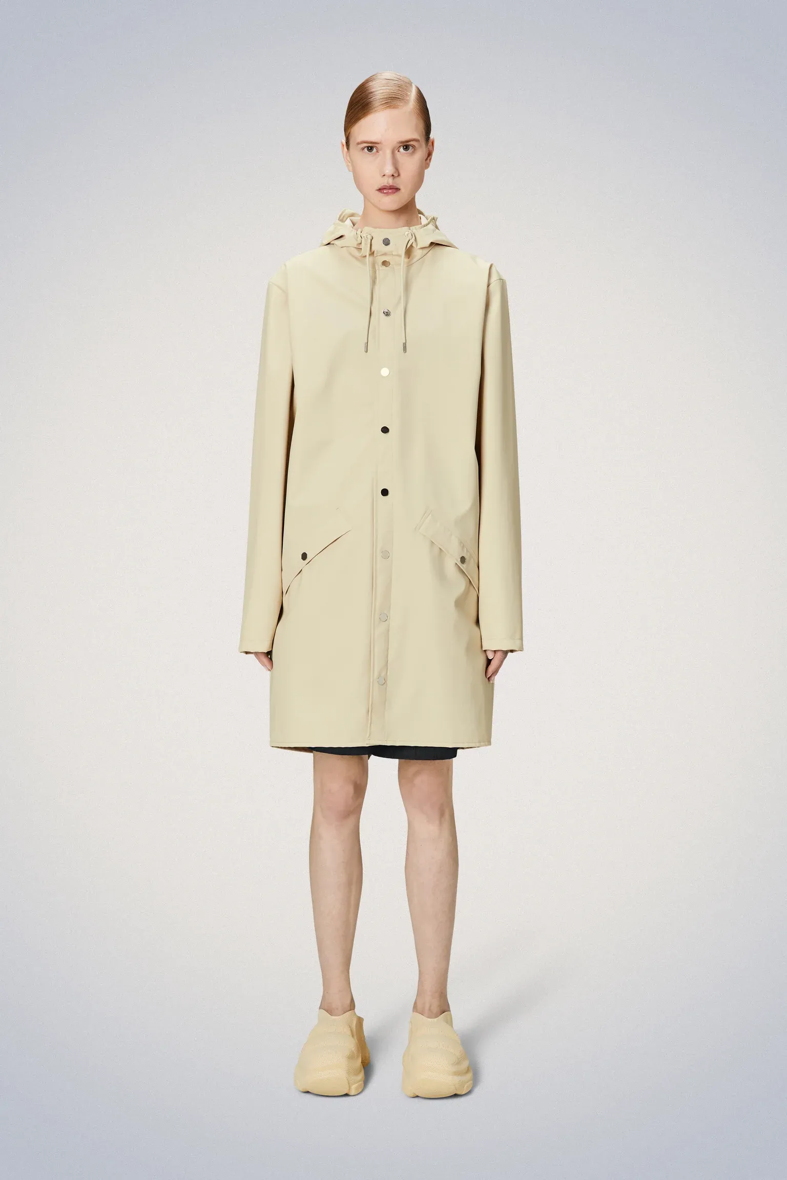 Rains | Long Jacket - Dune sold by Sister & Co product image thumbnail 2