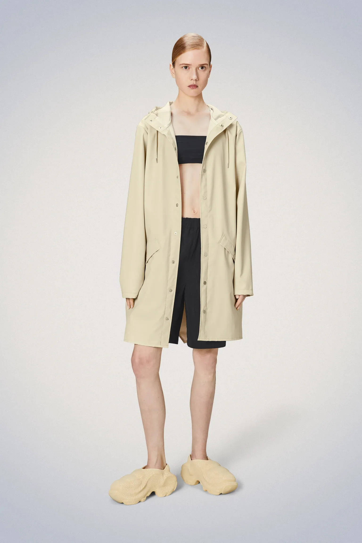 Rains | Long Jacket - Dune sold by Sister & Co product image thumbnail 4