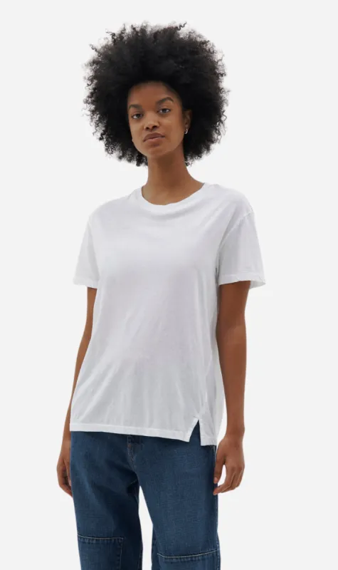 Bassike | Regular Classic Short Sleeve T.Shirt - Off White sold by Sister & Co