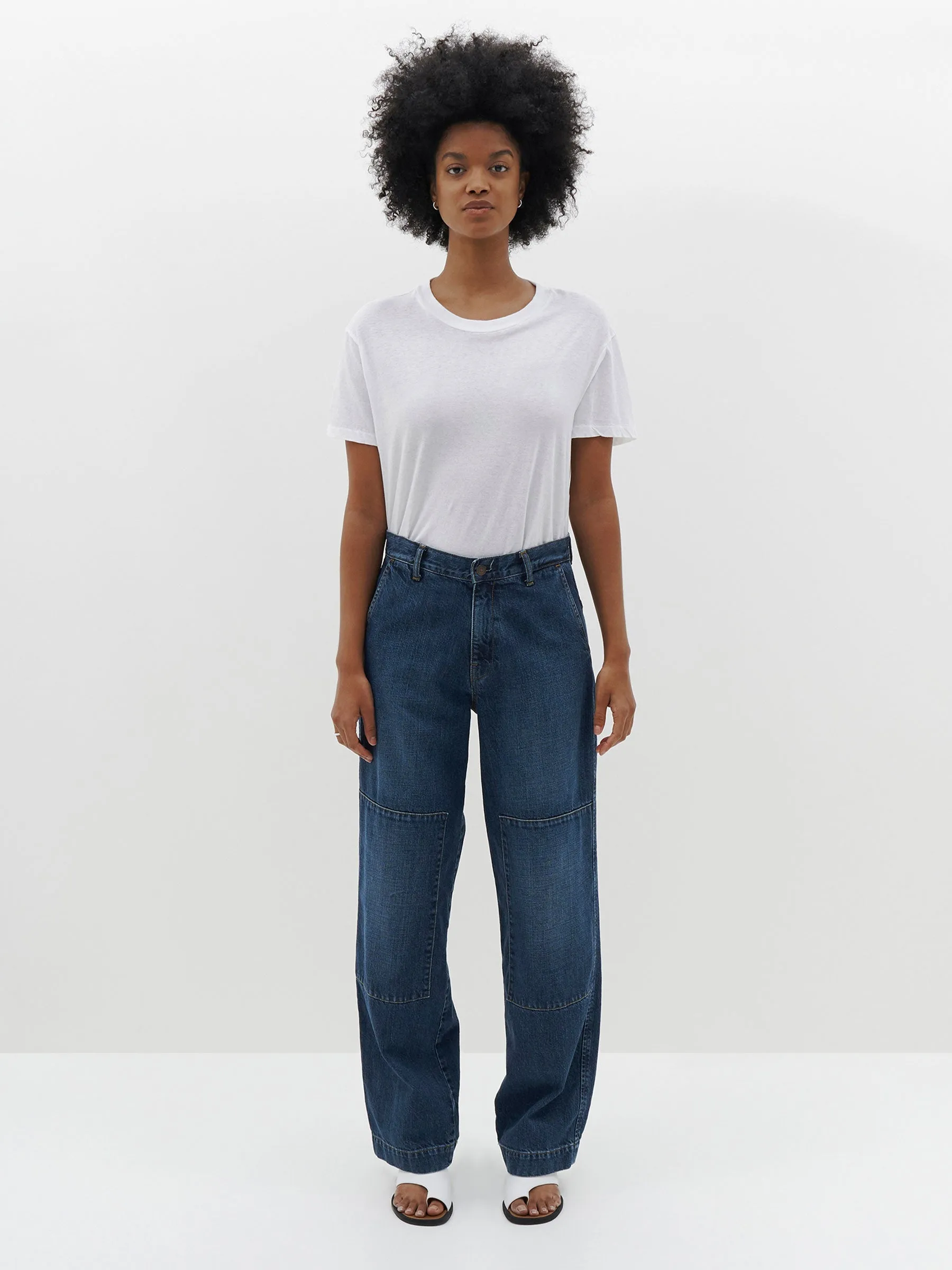 Bassike | Regular Classic Short Sleeve T.Shirt - Off White sold by Sister & Co product image thumbnail 2