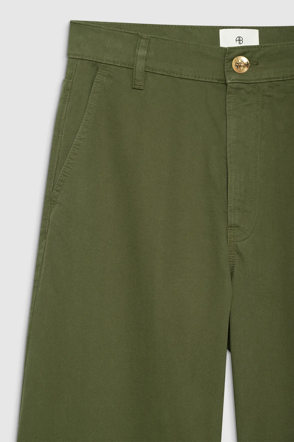 Anine Bing | Briley Pant - Army Green sold by Sister & Co product image thumbnail 4