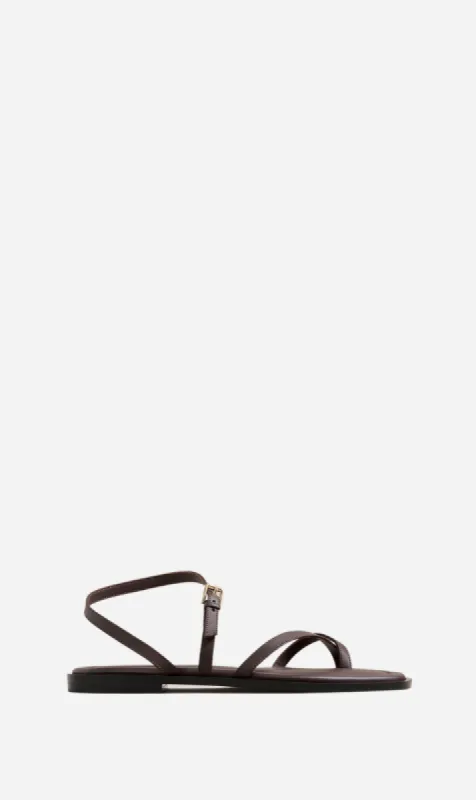 A.Emery | The Lucia Sandal - Walnut sold by Sister & Co
