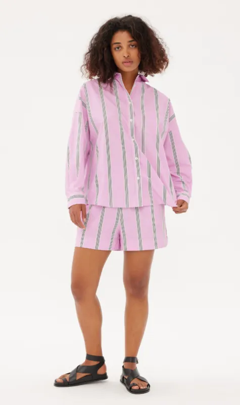LMND | Chiara Shirt - Pink/White/Black sold by Sister & Co