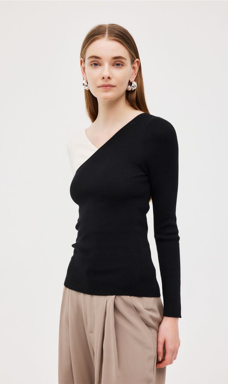 Marle | Asher Top - Black sold by Sister & Co