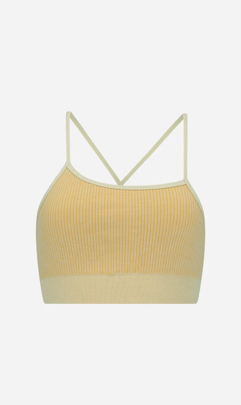 Nagnata | Elliptic Crop - Pistachio/Marigold sold by Sister & Co