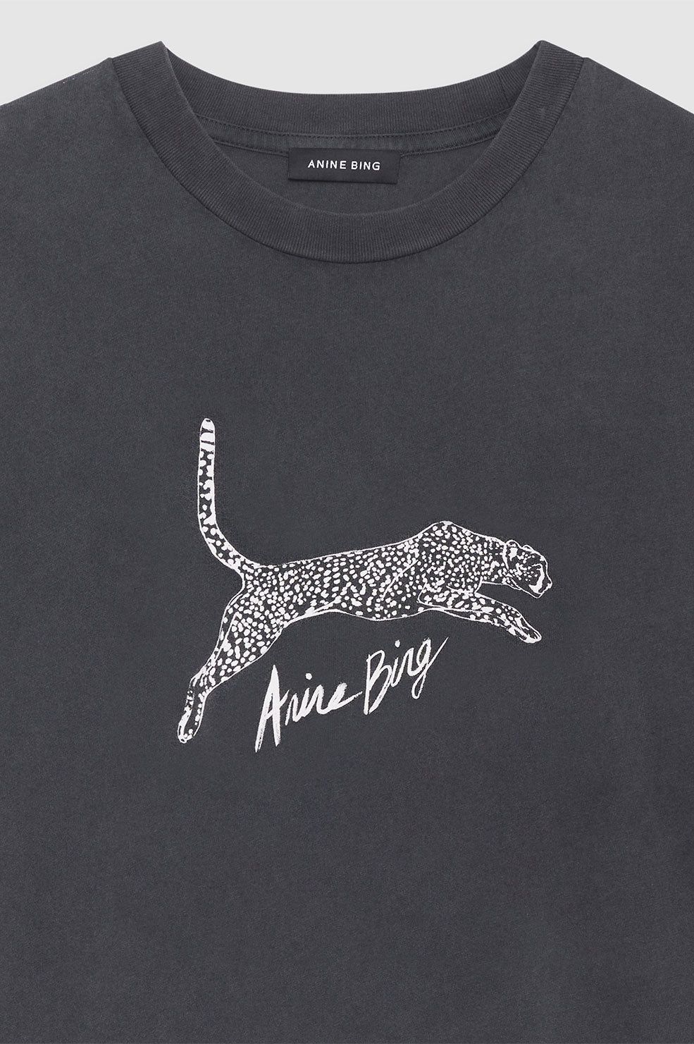 トップス ANINE BING WALKER TEE SPOTTED LEOPARD T Walker Tee Spotted Leopard – Augusta Twenty