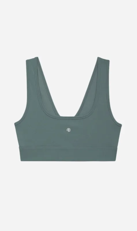 Anine Bing | Renae Bra - Dark Sage sold by Sister & Co