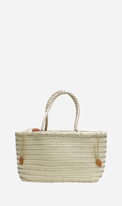 La Tribe | Amelia Woven Bag - Cream sold by Sisters & Co