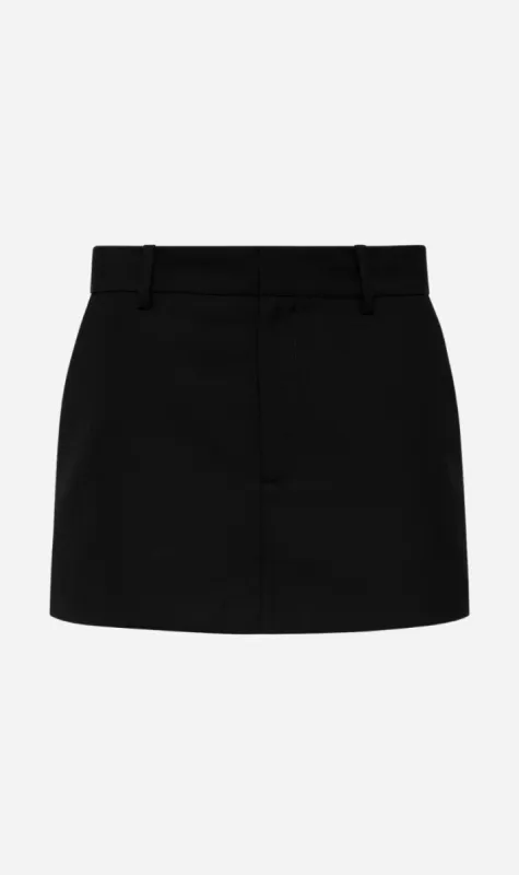 St. Agni | Carter Mini Skirt - Black made by Sisters & Co