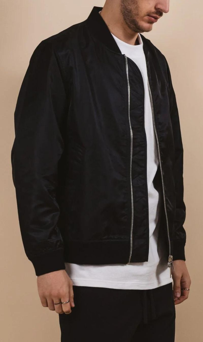 Kore Studios | Maverick Bomber - Black sold by Sister & Co
