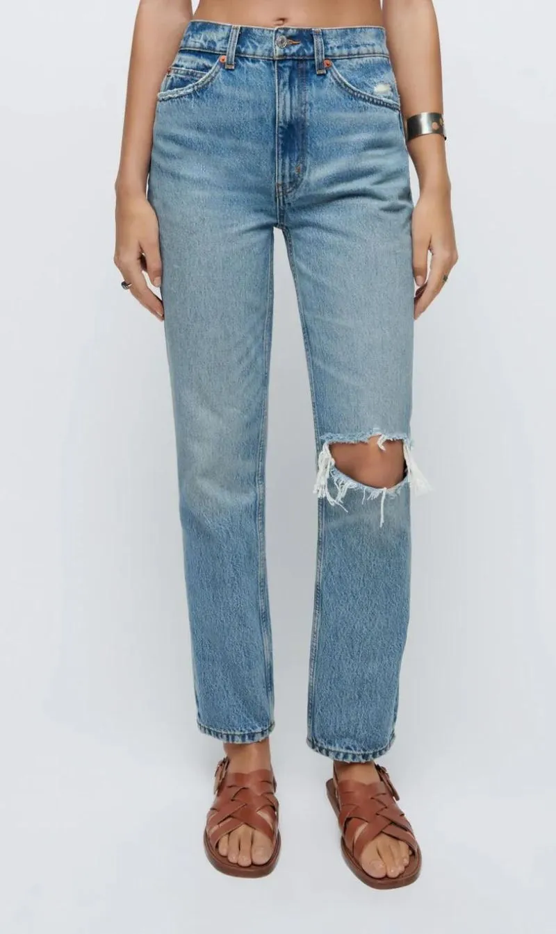 RE/DONE | 70s Straight - Worn Medium Raf sold by Sister & Co product image thumbnail 2