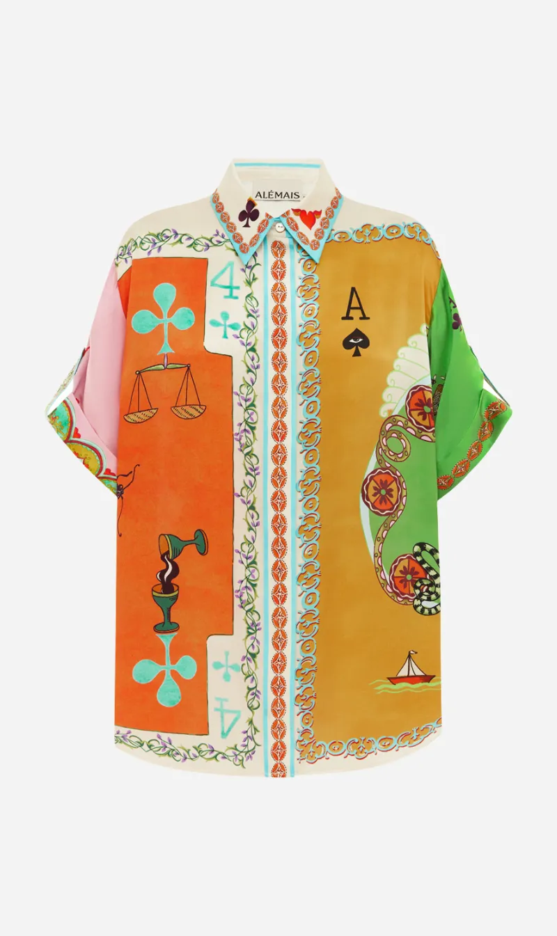 ALEMAIS | Rummy Shirt - Print sold by Sister & Co
