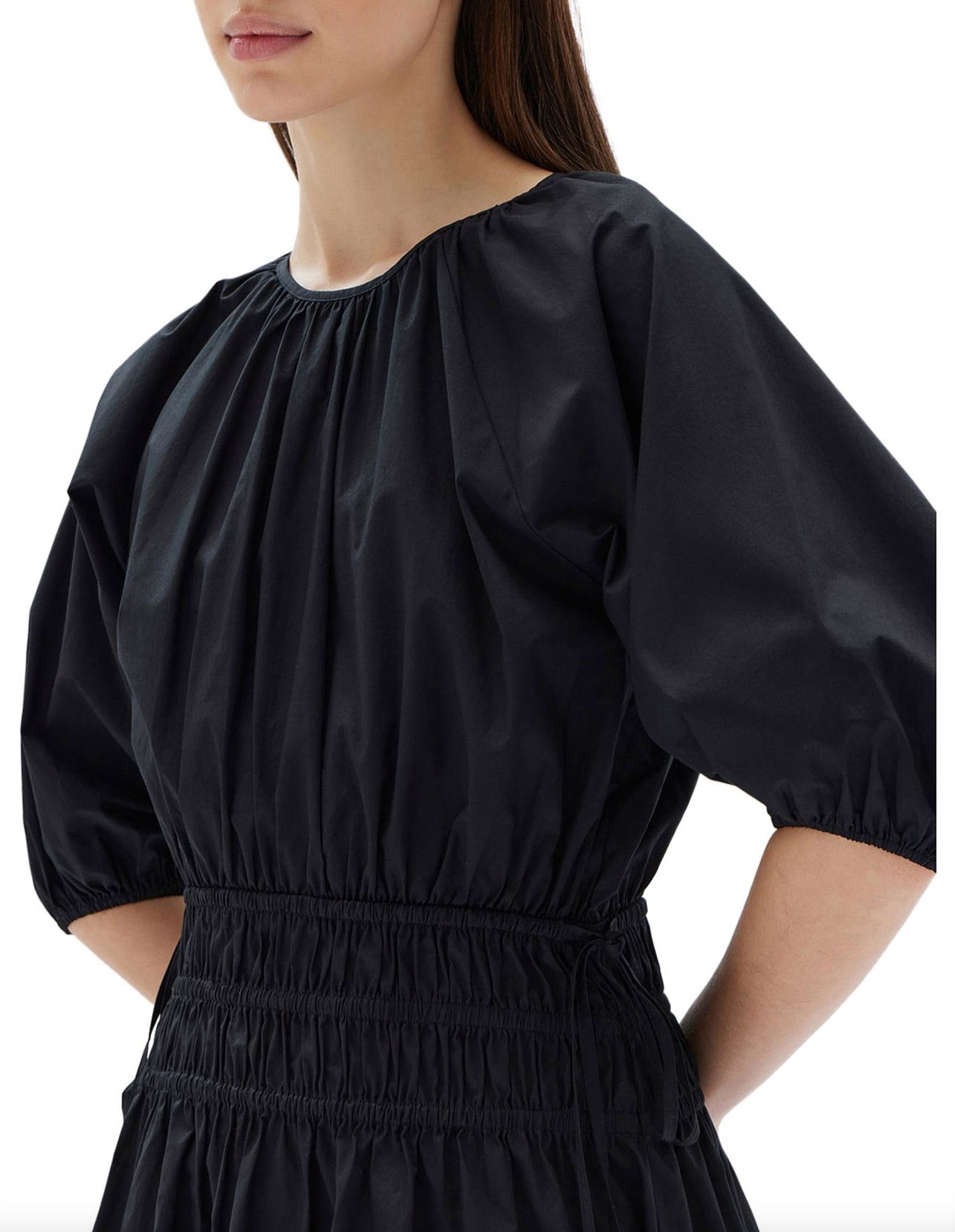 Assembly Label | Fleur Poplin Dress - Black sold by Sister & Co product image thumbnail 3