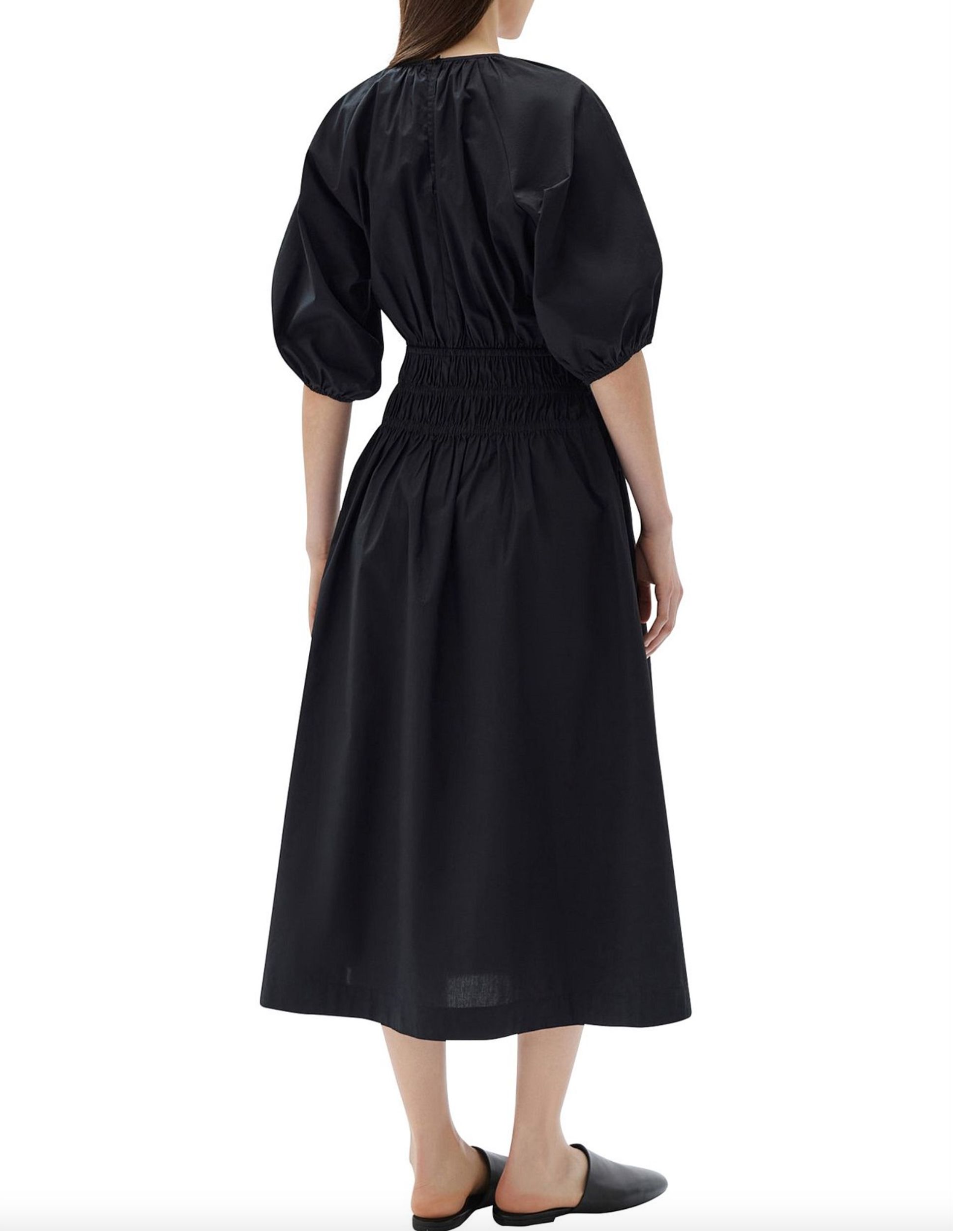 Assembly Label | Fleur Poplin Dress - Black sold by Sister & Co product image thumbnail 4