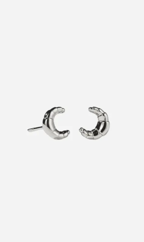 Meadowlark | Croissant Stud Earrings - Sterling Silver sold by Sister & Co