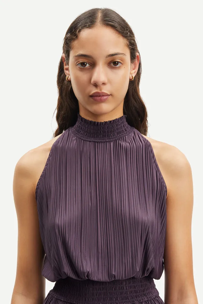 Samsøe Samsøe | Uma Dress - Plum Perfect sold by Sister & Co product image thumbnail 3