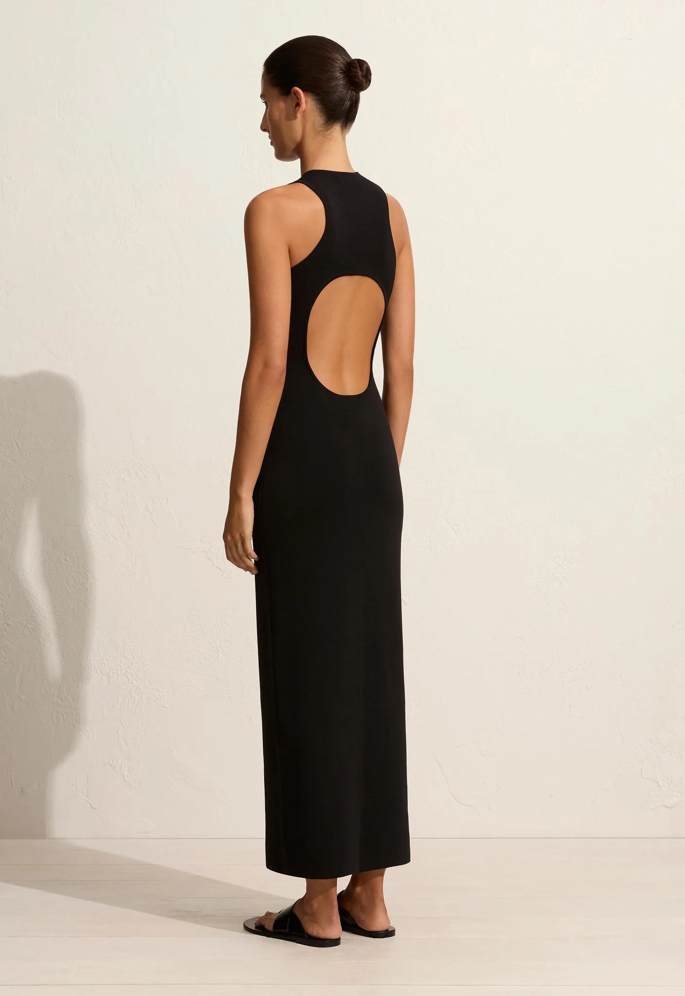 Matteau | Open Back Knit Dress - Black sold by Sisters & Co product image thumbnail 4
