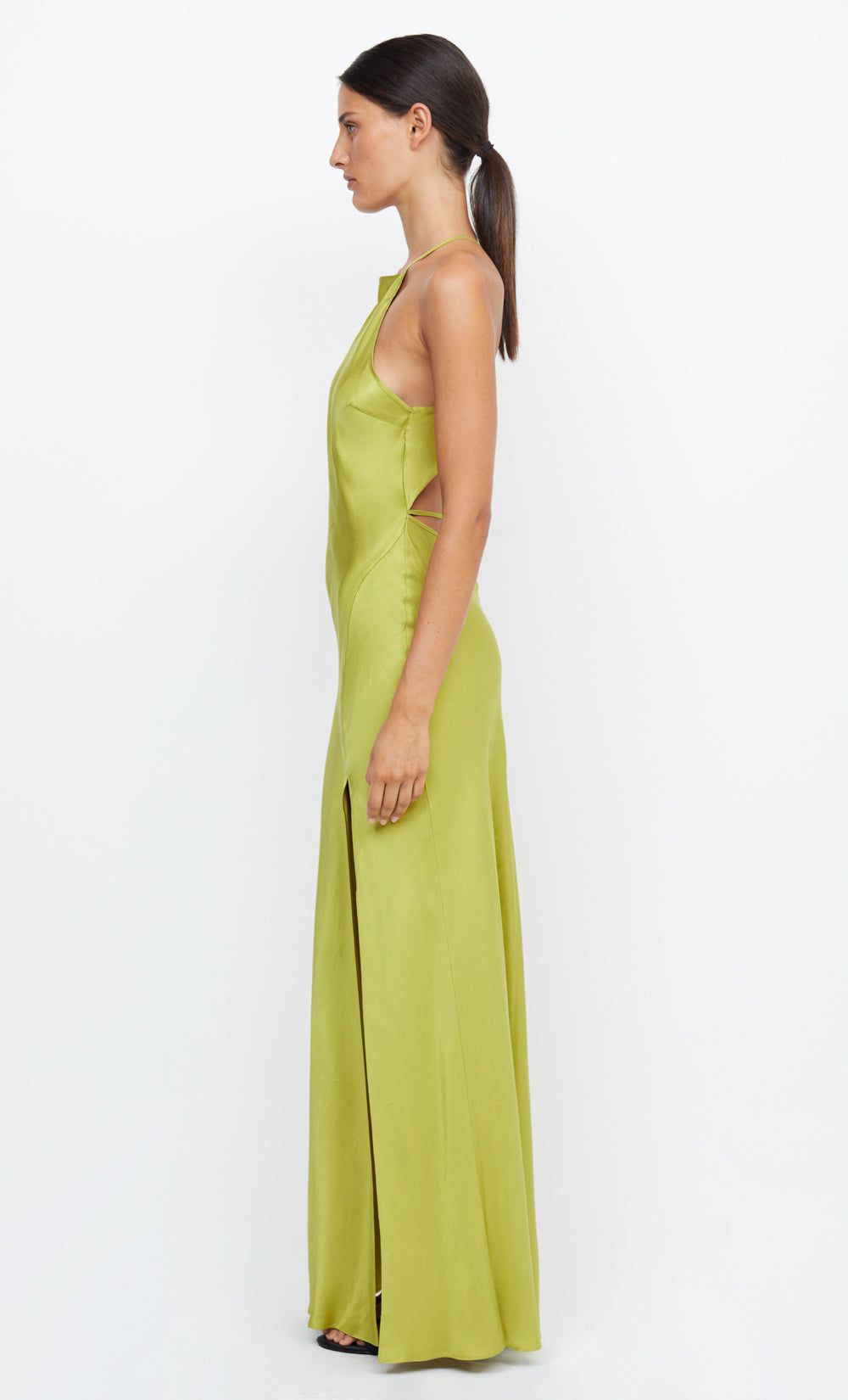 Bec + Bridge | Teresa Halter Maxi Dress - Wasabi sold by Sister & Co product image thumbnail 4