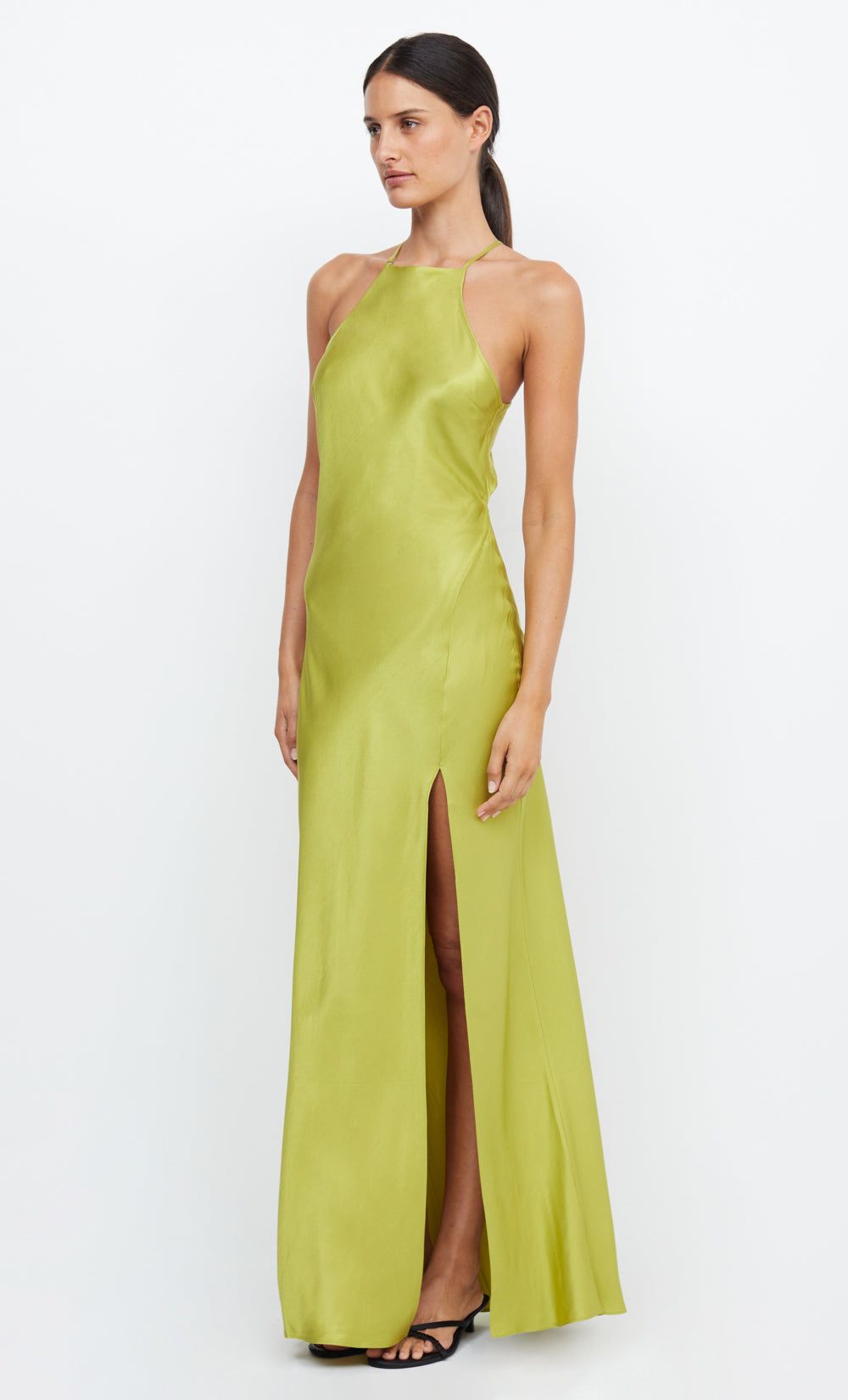 Bec + Bridge | Teresa Halter Maxi Dress - Wasabi sold by Sister & Co product image thumbnail 3