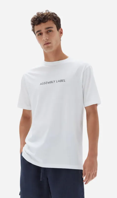 Assembly Label | Everyday Organic Logo Tee - Glaciar sold by Sister & Co