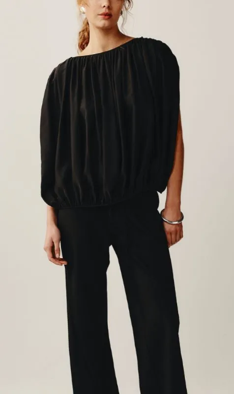 Marle | Hattie Top - Black sold by Sister & Co