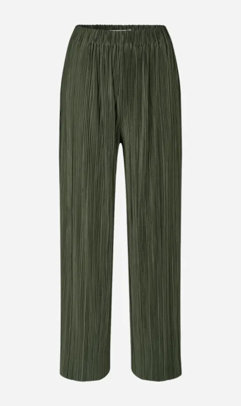 Samsoe Samsoe | Uma Trousers - Forest Night sold by Sister & Co