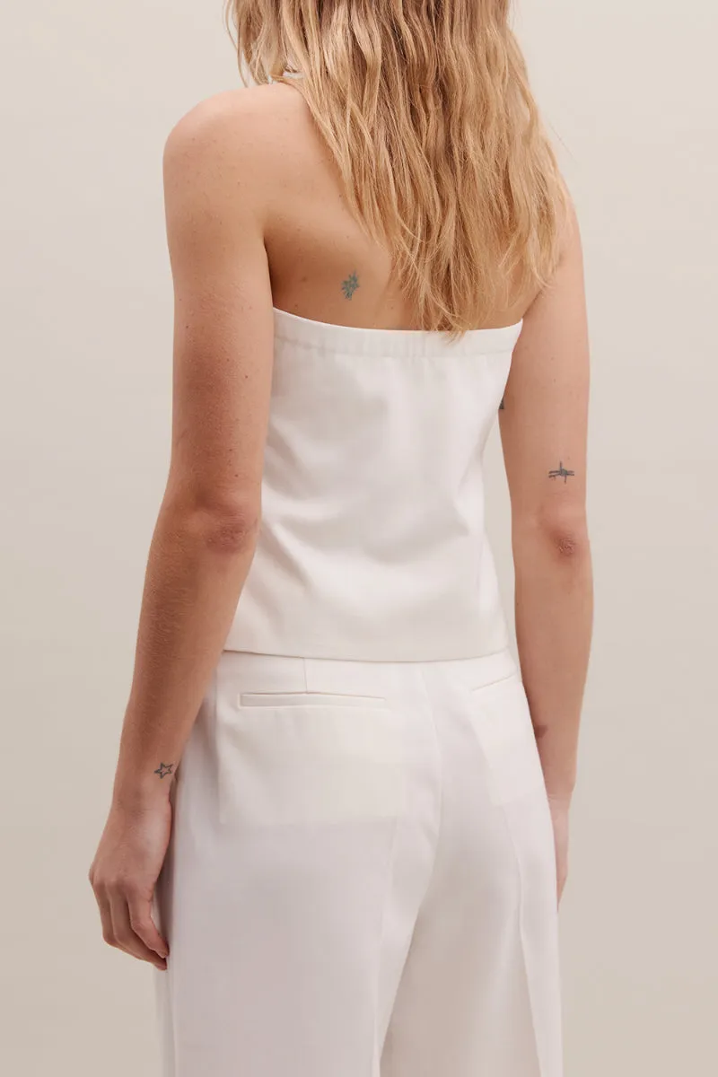 Rebe | Strapless Top - Ivory sold by Sisters & Co product image thumbnail 3