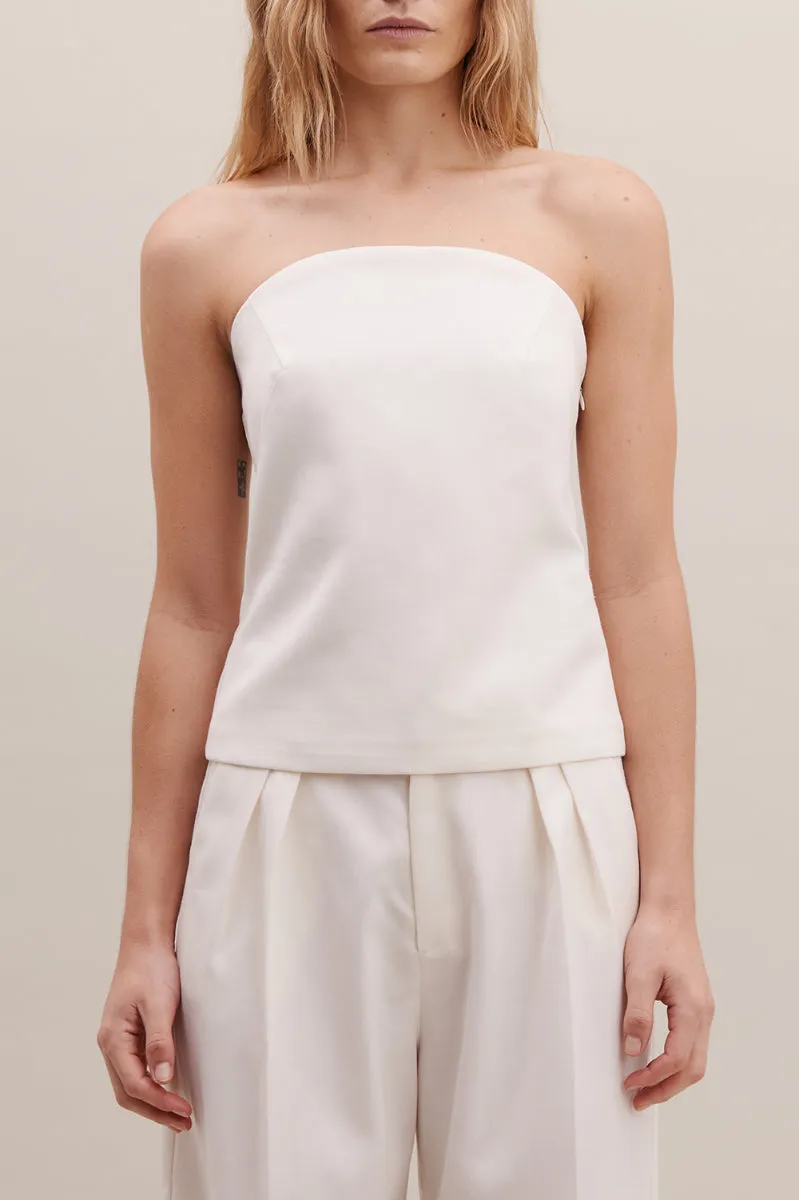 Rebe | Strapless Top - Ivory sold by Sisters & Co product image thumbnail 2
