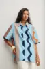 Gary Bigeni | Santana Loose Shirt - Big Wave sold by Sister & Co