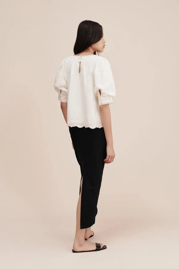 Posse | Mylah Top - Cream sold by Sister & Co product image thumbnail 5