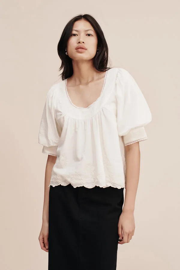 Posse | Mylah Top - Cream sold by Sister & Co product image thumbnail 2